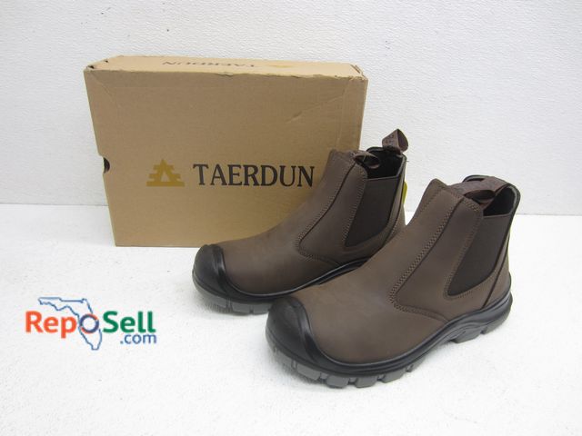 Lot 31-4069 - New Taerdun Steel Toe Boots -  Size 8