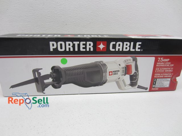 Lot 31-2203 - Porter Cable 7.5AMP Variable Speed Reciprocating Saw #PCE360