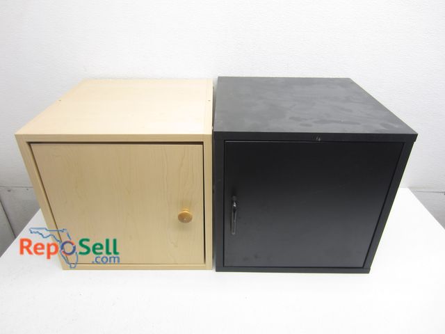 Lot 31-1051 - (2) Storage Cubbies, Largest Is 15"x15"x15"