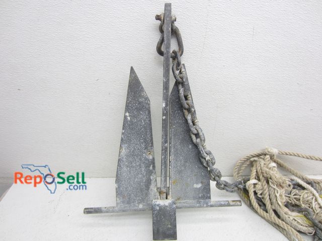 Lot 31-2388 - Steel Boat Anchor