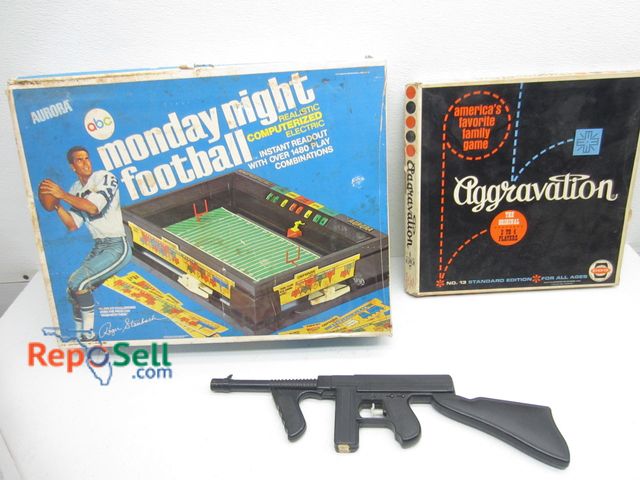 Lot 31-6433 - (2) Vintage Games &amp; Toy Gun