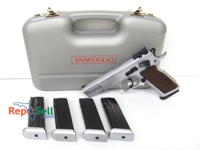 Lot 31-3305 - Tangfolio EAA Witness Limited 9mm with (5) 17rd magazines and original case.