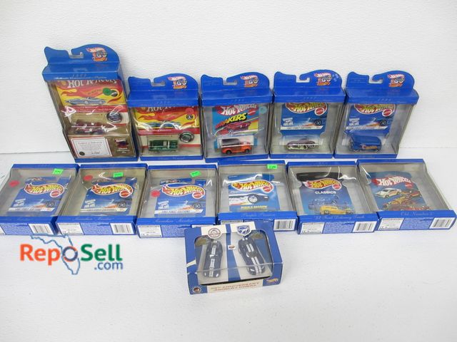 Lot 31-5207 - (11) Hot Wheels Anniversary Cars and (1) 35th Anniversary Shelby Cobra Set