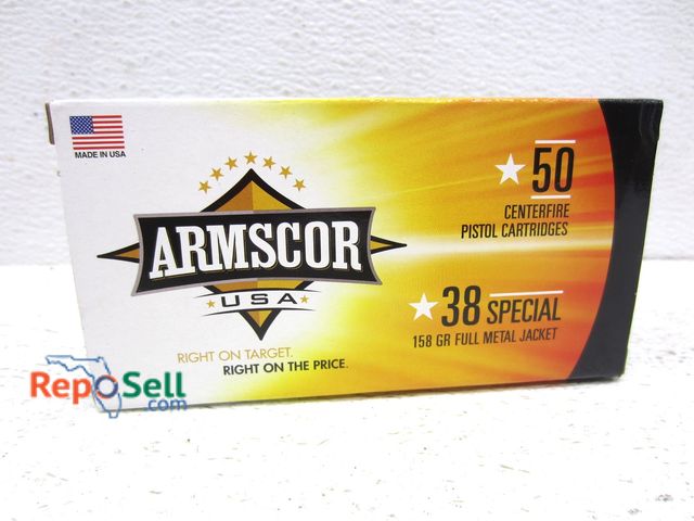 Lot 31-6252 - (50) rds .38 Special 158gr FMJ