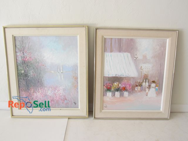 Lot 31-2121 - (2) Framed Original Art by Yoli