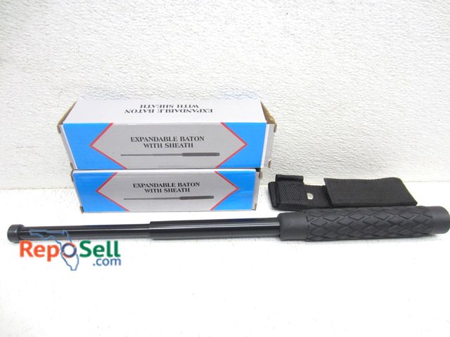 Lot 31-9258 - (2) New 16" Expandable Batons With Sheaths