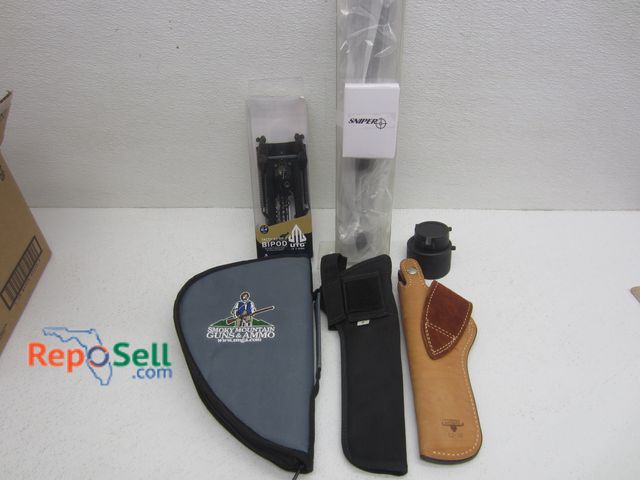 Lot 31-7324 - Gun Accessories Lot: Rifle Scope (AOEG Red/Green Illumn. Optical Scope 6-25x50), Tactical OP-2 Bipod...