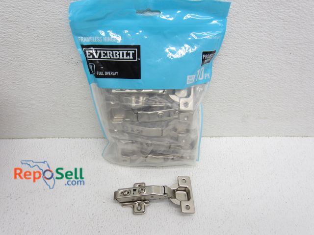 Lot 31-5480 - (53) New Everbuilt Full Overlay Soft-Close Hinges