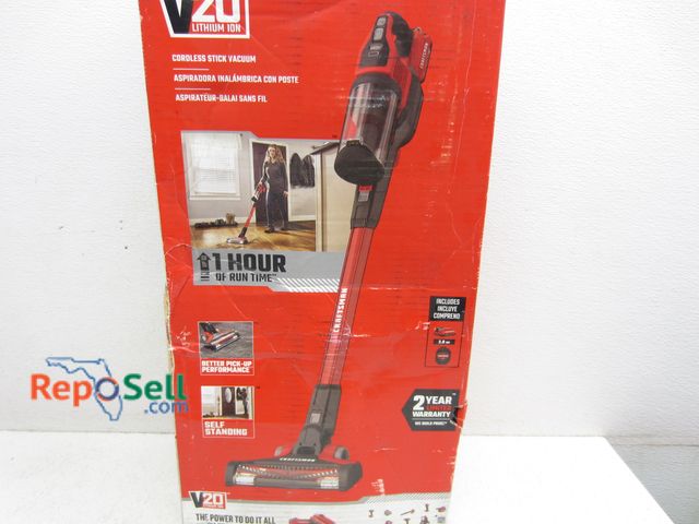 Lot 31-3108 - New Craftsman Cordless Stick Vac w/(1) Battery, Charger - CMCVS001D1