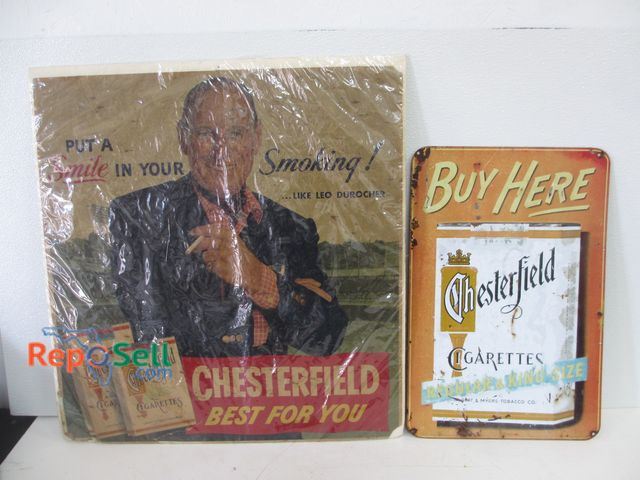 Lot 31-1289 - Chesterfield Advertising, Paper &amp; Metal