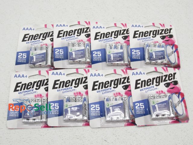 Lot 31-2202 - (32) Energizer AAA Lithium Batteries 25 yyr Shelf Life