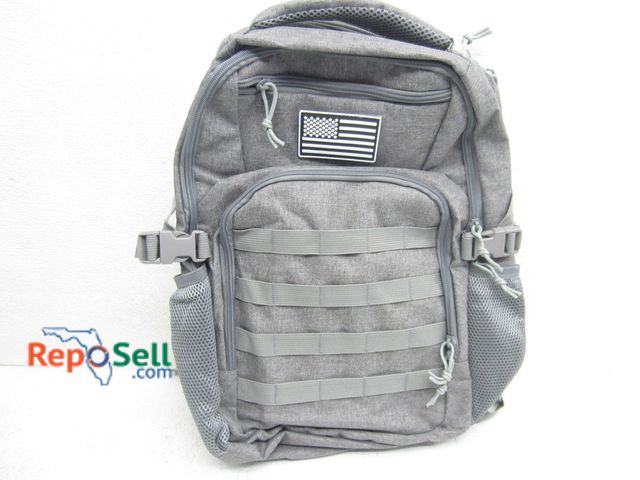 Lot 31-7146 - New American Flag grey Laptop Bag/Backpack