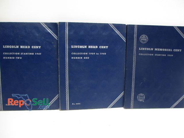 Lot 31-9032 - Lincoln Penny Collection 1909-1978 - 3 Booklets