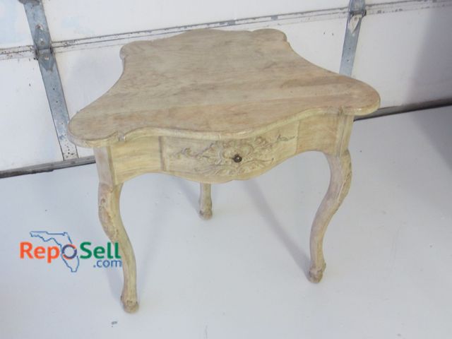 Lot 31-2566 - Solid Wood Side table