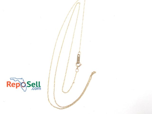 Lot 31-9008 - 10K Yellow Gold 17" Chain - 0.4g