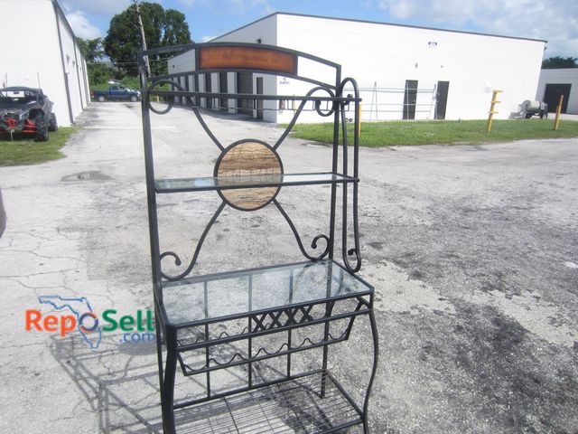 Lot 31-7065 - Metal Wine Bar