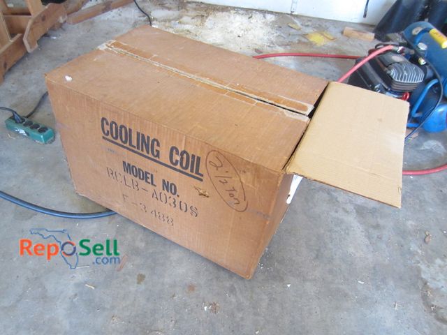 Lot 31-2061 - New Old Stock A/C Cooling Coil Model RCLB-A030S 2.5 Ton