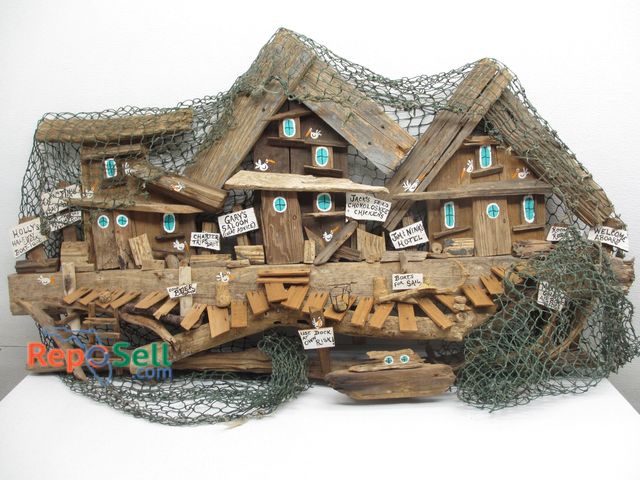 Lot 31-8062 - Drift Wood Art - Approx. 52x29"