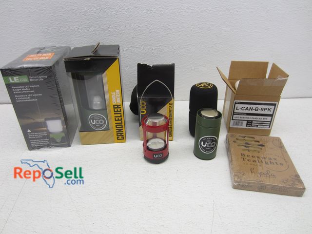 Lot 31-6278 - Lot of Lanterns:  New LE, Candle Lanterns, Candles