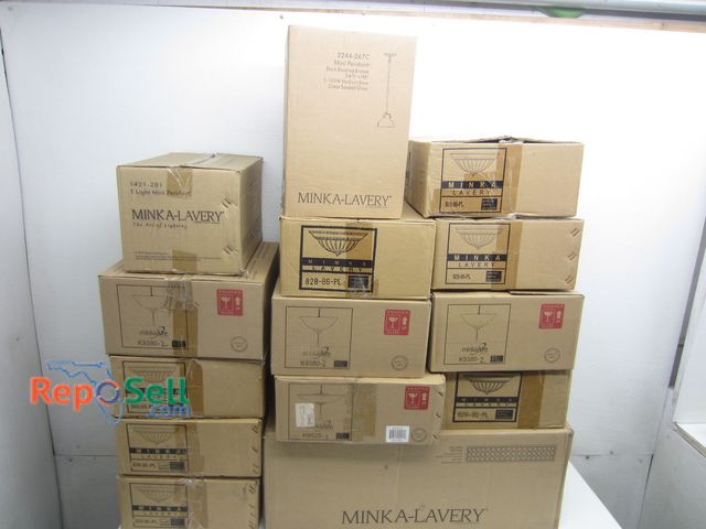 Lot 31-3524 - (14) Minka Lavery &amp; Aire  Light Fixtures