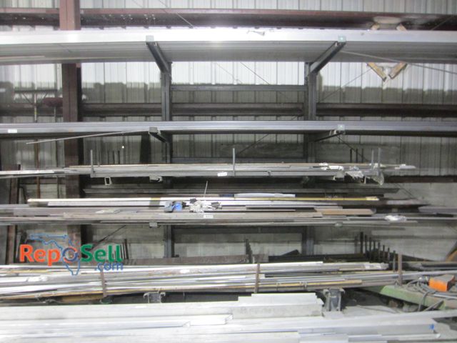 Lot 31-8361 - *Pick Up Thursday after 12 noon* Large Metal Rack With (5) Shelves 80"Wx49"Dx119"H - Rack Only, No C...
