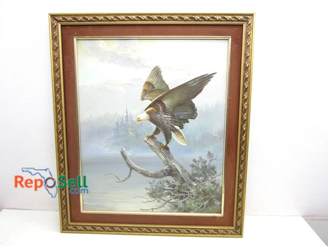 Lot 31-5109 - Framed Oil Artwork by Elliott 26" x 30"