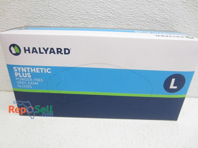 Lot 31-2244 - (2000) Halyard Vinyl Exam Gloves; Med. Large, XL mix; (20) Boxes