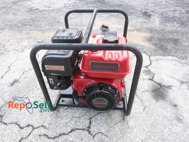 Lot 31-5154 - 212cc Predator Trash Pump - Has Compression