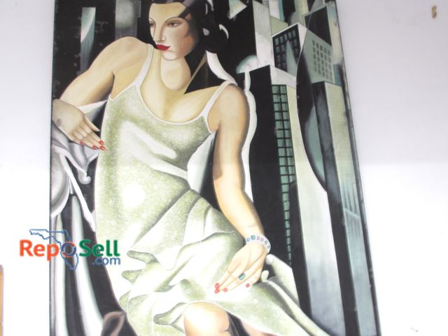 Lot 31-1180 - Classy Woman; Stretched Giclee Wall Art; 36"w X 58"h