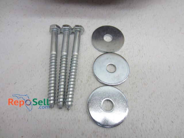 Lot 31-6500 - 74 lbs. Steel Lags &amp; 18 lbs. 3/8x1-3/4 OD Fender Washers