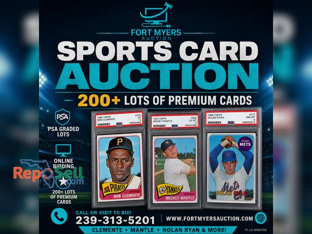 Sports Card Collection Auction June 9th *Catalog in Progress* SHIPPING Available