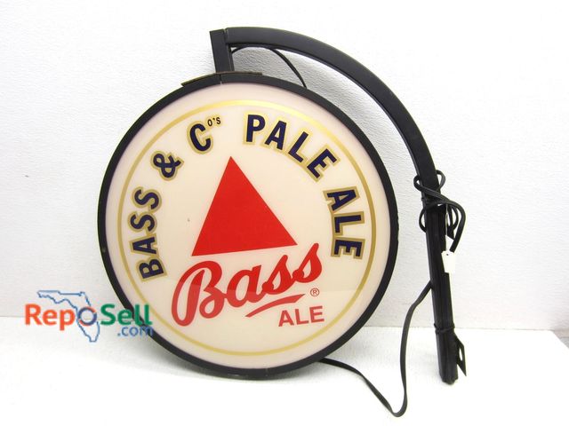 Lot 31-5389 - Bass &amp; Co. Beer Sign - Powers On/Lights