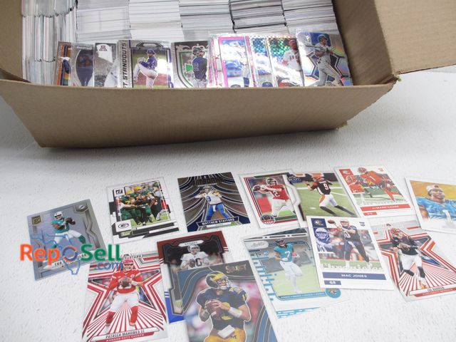 Lot 31-9114 - 18 lbs Sports Cards: Baseball, Football, Basketball, Stars, Rookies, Inserts, etc.