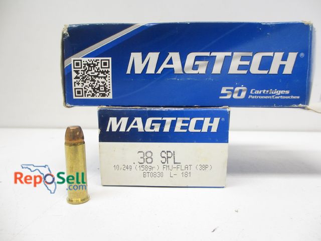 Lot 31-9353 - (100) Rnds Magtech .38 Special 158gr Ammo
