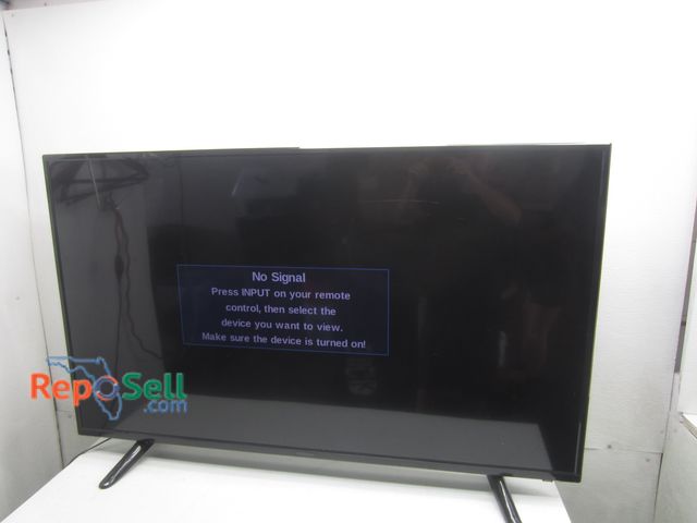 Lot 31-8314 - 55" LED Insignia TV w/Remote - Powers On