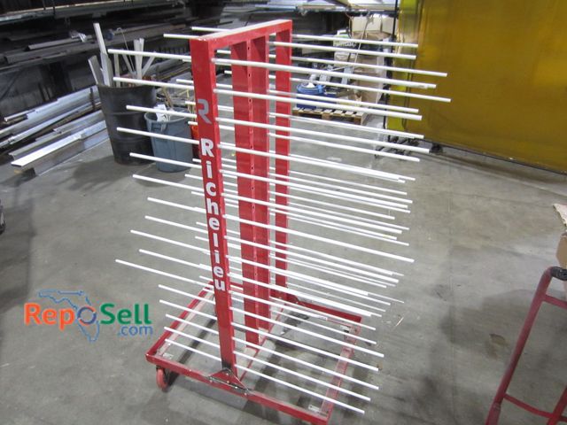 Lot 31-8022 - Metal Richelieu Drying Rack 35" x 65 x 26