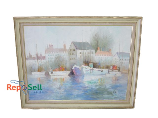 Lot 31-2138 - Yoli  Signed Oil on Canvas 46" x 36"    (Estimated $400+)