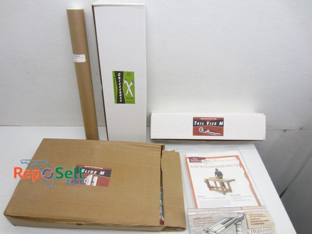 Lot 31-1312 - Bench Crafted Vices &amp; Split Top Roubo Bench Plan