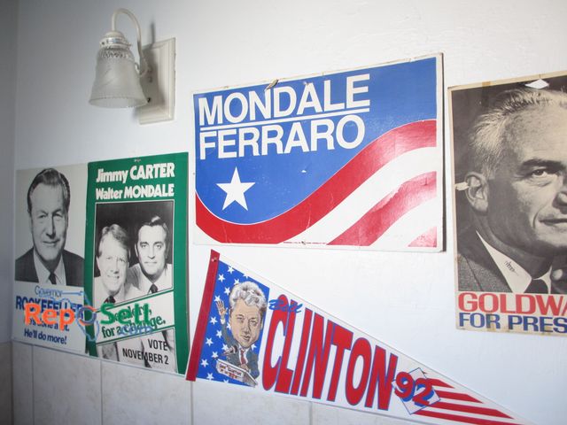 Lot 31-1300 - (5) Vintage Political Race Posters