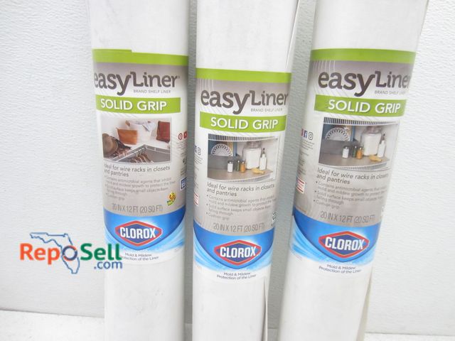Lot 31-9056 - (3) Clorox shelf liners, 20"x12", new