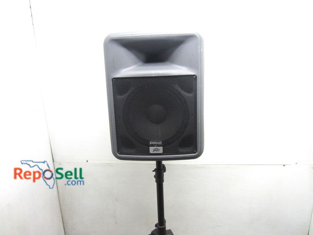 Lot 31-5435 - Peavey PR12NEO PA Speaker w/ ProLine Stand