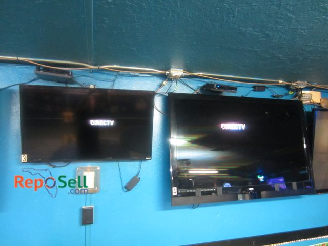 Lot 31-2015 - (2) VIZIO TVs: 54" &amp; 38" - Power On - BUYER MUST REMOVE/BRING LADDER/TOOLS