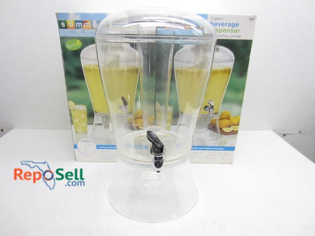Lot 31-9479 - (2) 3 Gallon Beverage Dispensers