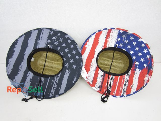 Lot 31-6003 - (2) New Lifeguard Straw Hats
