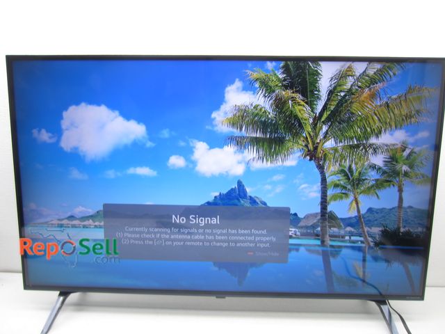 Lot 31-3505 - LG 43" Nano Smart TV w/Remote &amp; Power Cord - Powers On