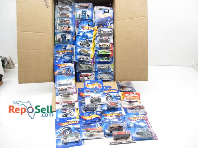 Lot 31-4125 - (125) Hot Wheels Cars; Various Models; Batmobile, Ferrari; Etc