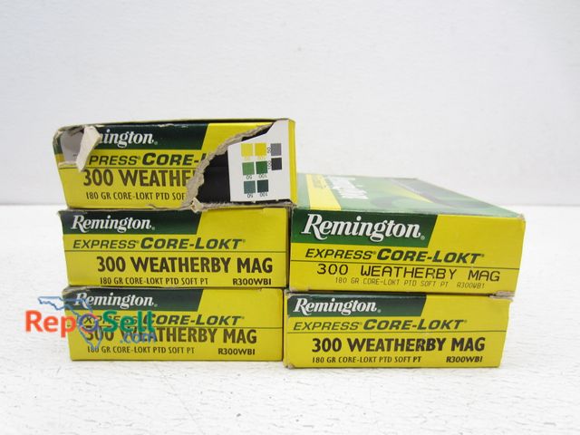 Lot 31-5255 - 99 rounds of .300 Weatherby