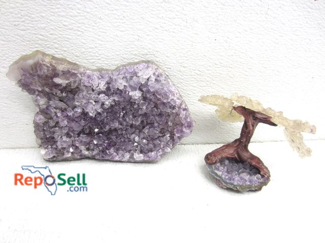 Lot 31-7260 - Amethyst &amp; Amethyst Tree