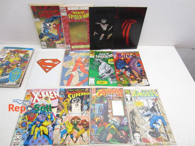 Lot 31-6133 - (25) Comic Books; Punisher, Spiderman, Superman, Shadowhawk; Etc.
