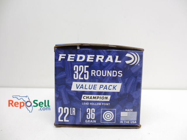 Lot 31-6364 - Federal Value Pack (325) Rnds .22LR 36gr Ammo
